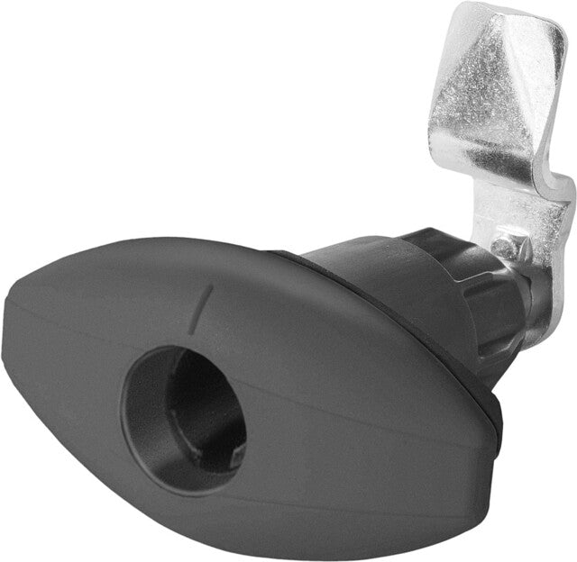 Compression lock STS Oberholz Ellipse small handle STS/Zadi cyl., accessory col. Fiat bianco