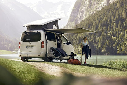 Wall awning THULE 3200 190 x 250 cm Scarf color mystic grey Housing color anthracite