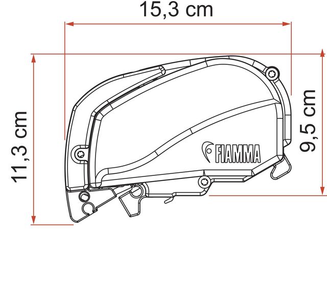 Roof awning F80 S