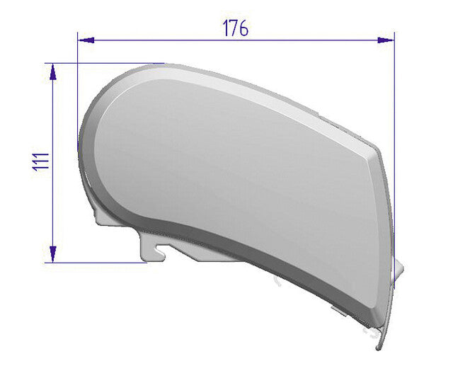 Roof awning Thule Omnistor 9200 400 x 300 cm Fabric col. mystic grey House cl. crm.-white w/o motor