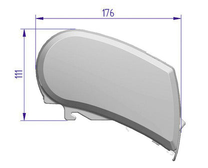 Roof awning Thule Omnistor 9200 400 x 300 cm Fabric col. mystic grey House cl. crm.-white w/o motor