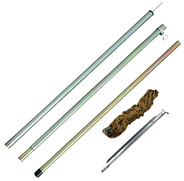 EuroTrail stiebo komplektas stogeliui Plienas 140/200 cm - 22 mm 2 vnt. Plienas 170/250 cm - 22 mm 1 vnt.