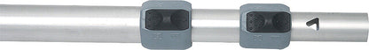 Bar Alu-Line Easy - System Alu 25 / 22 / 19 mm 115 - 270 cm telescopic 3-piece