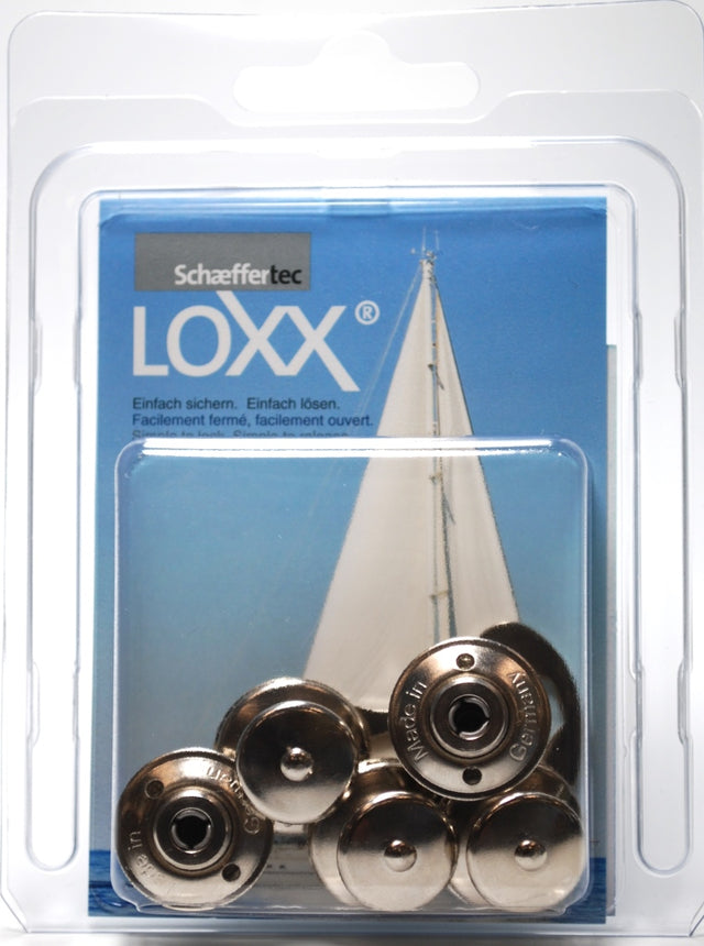 Tenax 5 upper part big head key Nickel-plated - 6 pieces