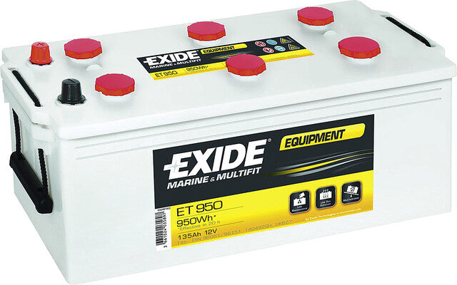 Pavaros ir apšvietimo akumuliatorius Exide Equipment ET 950