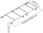 Fiamma stogo bagažinės sistema Roof Rail Ducato H3