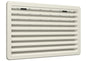 Vent. grotelės 257 x 432 mm Spalva balta