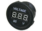 Voltmetras 10 - 30 V / maks. 30 V Spalva juoda