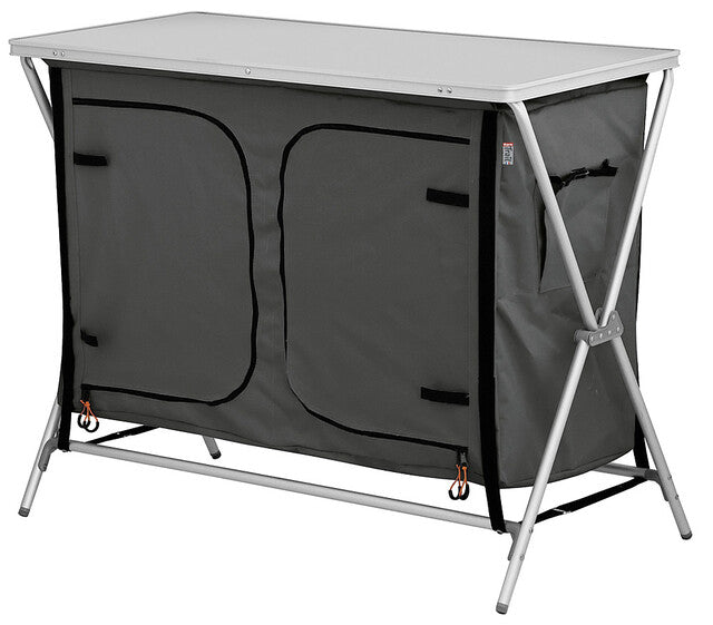 Camping closet EuroTrail Bonaire Aluminium colour dark grey