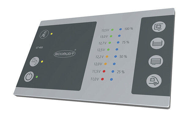 Power block EBL 208 and display panel LT 453
