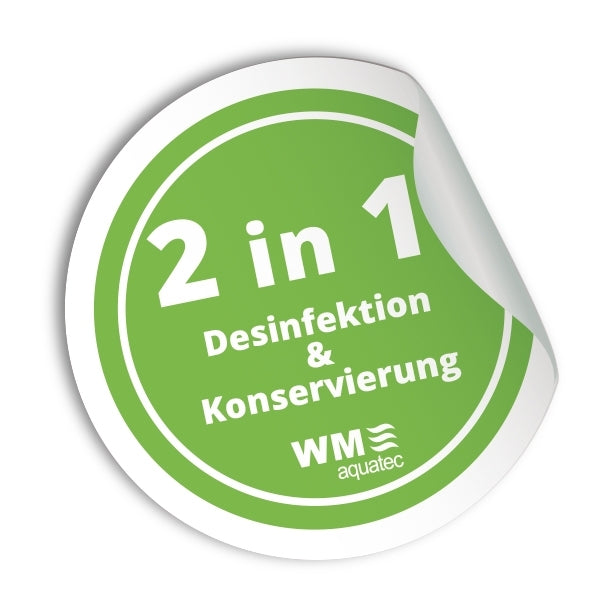 Drinking water disinfection WM Aquatec Dexda complete Capacity 120 ml