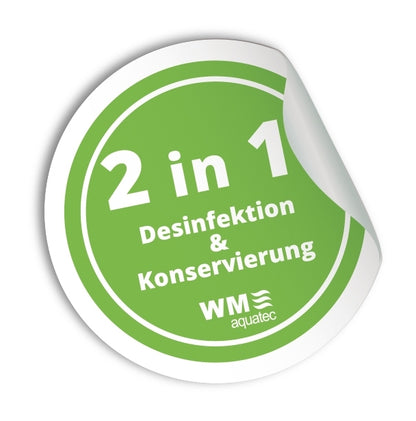 Drinking water disinfection WM Aquatec Dexda complete Capacity 120 ml
