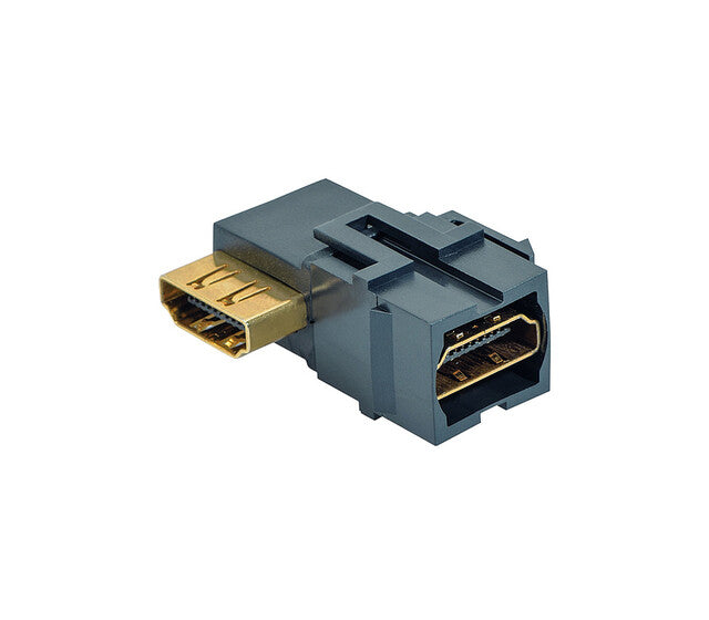 HDMI jungtis suvyniota juodos spalvos