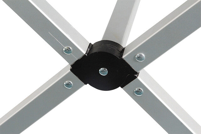 Titanium table Brunner Axia 6 Alu colour light grey