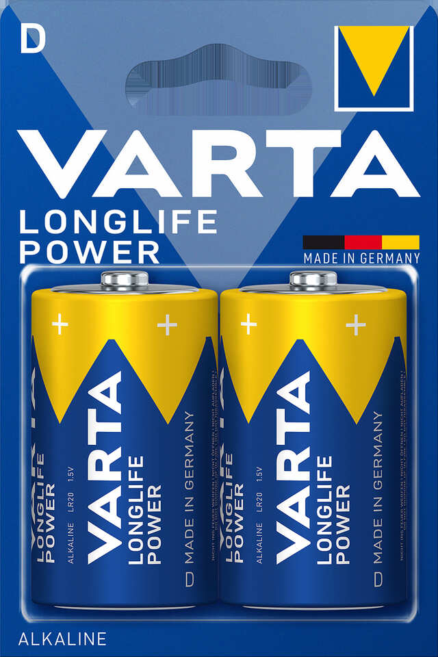 Varta baterija Longlife Power 1,5 VD