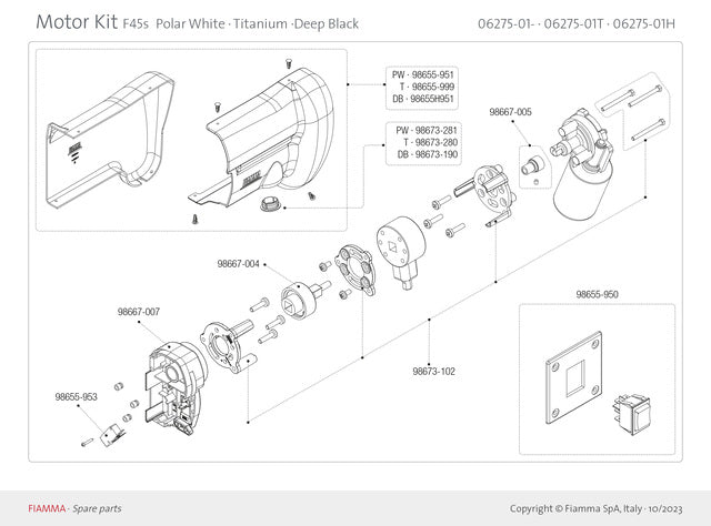Switch for F45 Motor unit