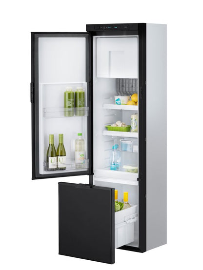 Fridge Thetford N4141 E+ 141 l, black with frame