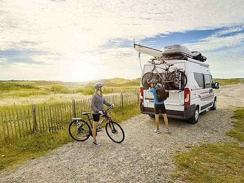 Bicycle rack Thule Elite Van XT VW Crafter from 2017 2 bikes, load capacity 35 kg Colour black