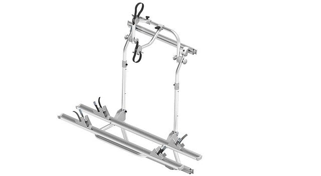 EuroCarry bicycle rack MB Sprinter from 2006 and VW Crafter from 07/2006 - 2016 2wheels, load cap. 35kg silver