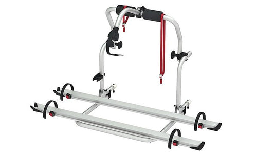 Dviračių laikiklis FIAMMA Carry Bike Trigano-CI Roller Team 2 dviračiai Krovinio dangtelis. 50 kg spalvoto aliuminio.