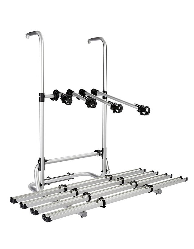 Bicycle rack Quipon Bike rack for 4, colour silver Load capacity 60 kg