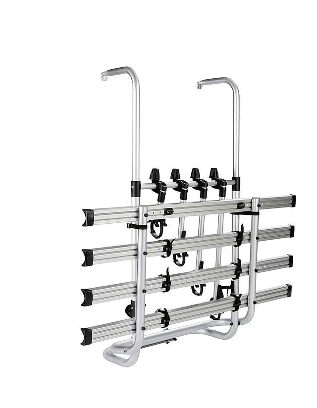 Bicycle rack Quipon Bike rack for 4, colour silver Load capacity 60 kg