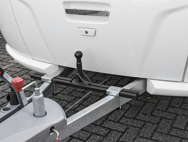 Mount LAS for bicycle rear carrier on the drawbar