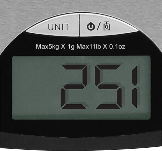 Kitchen scales TRISTAR Load capacity 5 kg