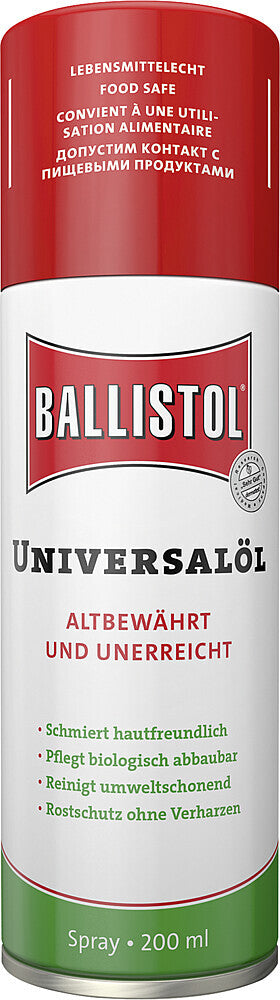 Universali alyva BALLISTOL Purškimo kiekis 200 mI