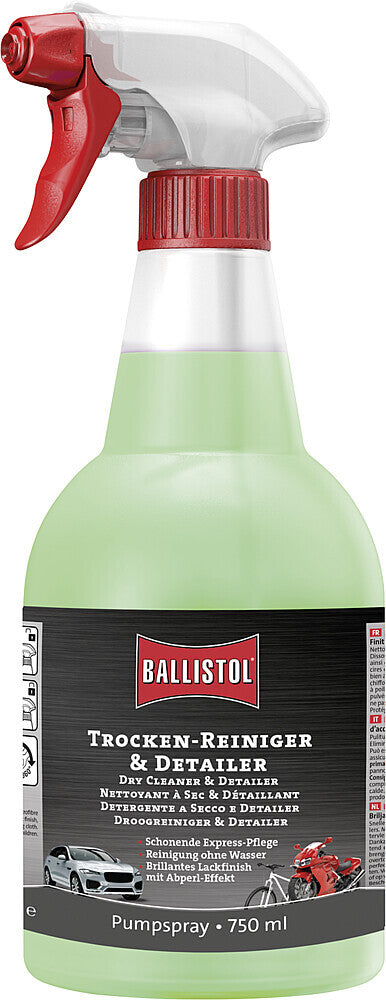 Sausas valiklis ir detalių valiklis BALLISTOL turinys 750 ml