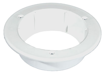 Roof ventilator H .D. Knorz Vertriebs-GmbH with hose connection 80 mm for extractor fan colour white