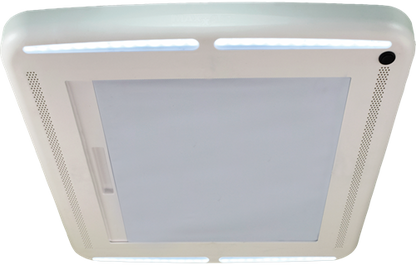 Inner frame with blackout roller blind MAXXAIR Maxxshade Plus with LED