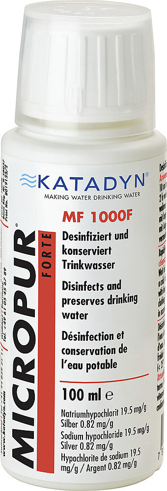 Geriamojo vandens dezinfekcija Micropur Forte 1 000 F 100 ml