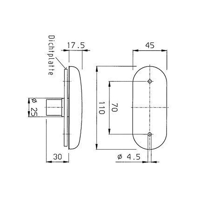 Marker light jokon PLR2000 5 W 12 V