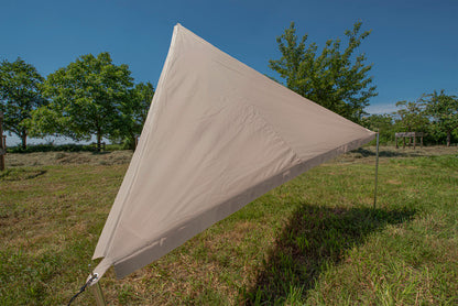 Connectable awning SIMEX Color ocher TC-Zip-Protect Canvas Single
