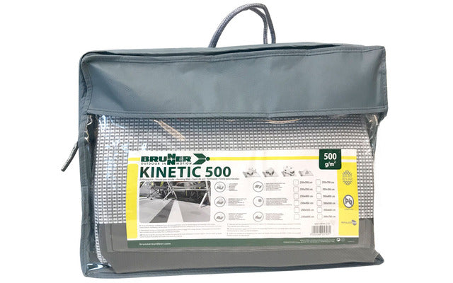 Markizės kilimas BRUNNER Kinetic 500, 700 x 300 cm Spalva pilka/šviesiai pilka