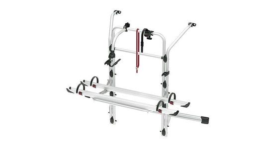 Dviračių laikiklis FIAMMA Carry Bike Mercedes V Class Premium 2 dviračiai Krovinio dangtelis. 60 kg spalvotas aliuminio.