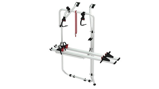 Dviračių laikiklis FIAMMA Carry Bike VW T5 D / T6 D nuo 07 / 2003 2 dviračiai Krovinio dangtelis. 35 kg spalvotas aliuminio.