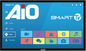 HD LED Smart TV AIO 19 colių juodas