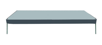 Window awning Wigo 190 x 75 cm Col. silver / grey