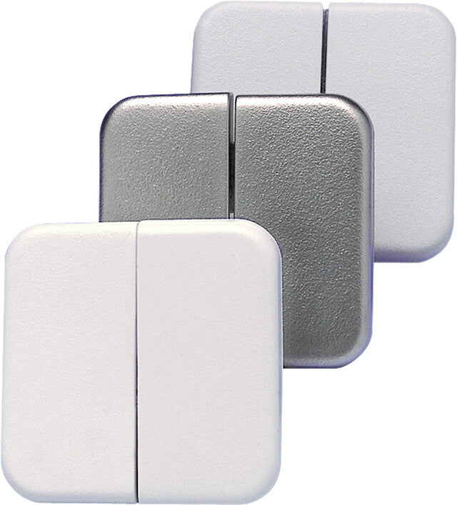 Double rocker switch Colour white