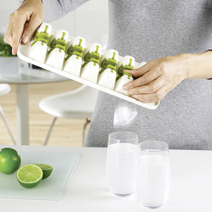Ice cube tray Joseph Joseph QuickSnap Plus flexible, stackable, with cover