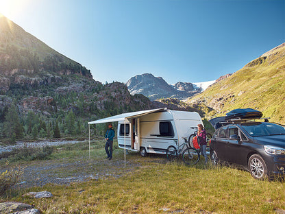 Thule Omnistor roof awning 6300 300 x 250 cm Cloth colour Mystic Grey Casing colour anthracite 12V