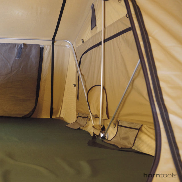 Roof tent horntools Desert I col. sand 140 cm