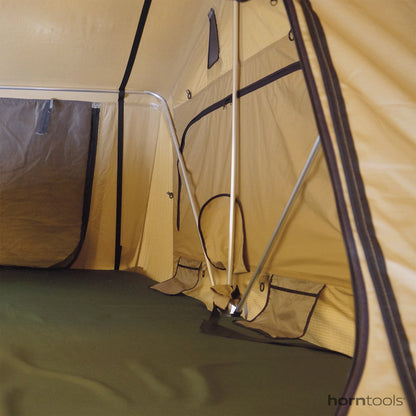 Roof tent horntools Desert I col. sand 140 cm