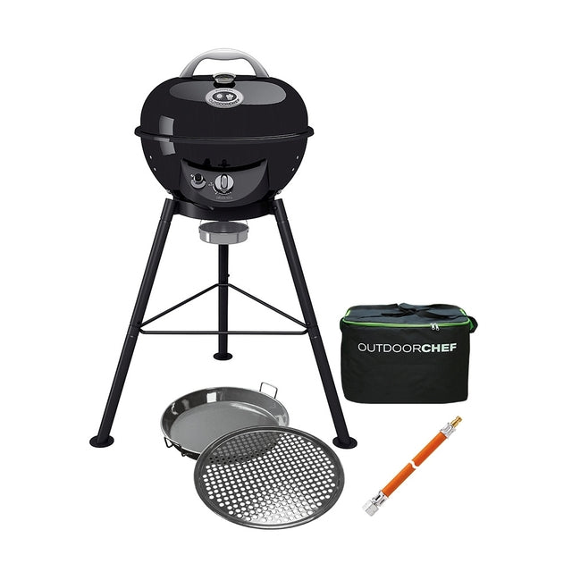 Gas kettle BBQ OUTDOORCHEF Chelsea 420 G 30 mbar incl. Bag and gourmet set