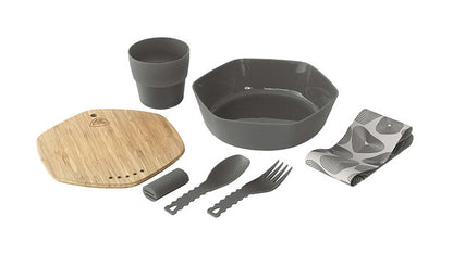 Cutlery set ROBENS Leaf Colour anthracite