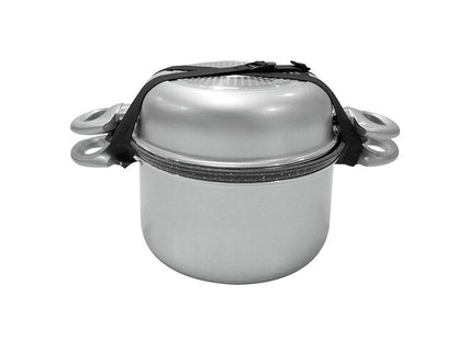 Pot set aluminium Gimex Silver Line 9 pcs.