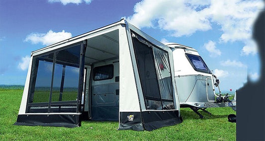 Šoninės plokštės Wigo Rolli Touring for Triton, Troll 250 x 200 cm, sp. pilka/sidabrinė