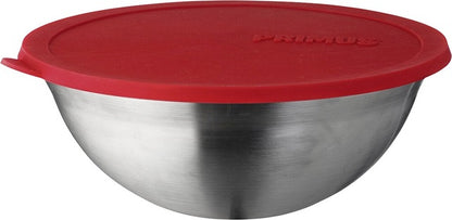 Campfire Serving Kit PRIMUS Col. stainless steel/red